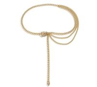 Edgy Metal Waist Chain For Fashion Forward Dressing Unisex Metal Dressing Body Belt Trendy Chain Belt For Women Men Personalized Fashion Jewelry