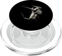 Edgy Smoking Unicorn Halftone Art Mythical Creature Design PopSockets PopGrip for MagSafe