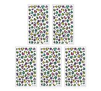 Edgy Spots Face Temporary Tattooing Decals Quick Application Body Art Stickers For Themed Parties And Cosplay Water Face Tattooing