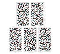 Edgy Spots Face Temporary Tattooing Decals Quick Application Body Art Stickers For Themed Parties And Cosplay Water Face Tattooing