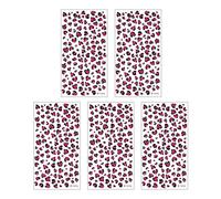 Edgy Spots Face Temporary Tattooing Decals Quick Application Body Art Stickers For Themed Parties And Cosplay Water Face Tattooing