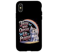 Edgy Those Who Oppose Us Perish Case for iPhone X/XS