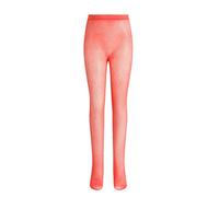 Edhomenn Kids Fishnet Tights Girls Toddler Sparkle Pantyhose Halloween Costumes Glitter Rhinestone Stockings (12 Orange, 8 Years)