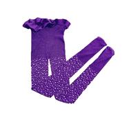 Edhomenn Little Girls Thin Rhinestone Fishnet Sparkle Tights Toddler Kids Glitter Stockings Fashion Mesh Hollow Out Pantyhose