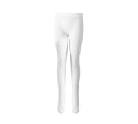 Edhomenn Little Kid Girls Solid Color Shiny Fishnet Tights Pantyhose Hollow Out Stockings Bottom Pants (A-White, one size)