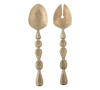 Bloomingville Edi salad servers 2-piece Brass