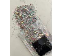 Edible Aqua Berry Sprinkles Mix 45g | Metallic Sugar Pearls & Balls | Cake Cupcake & Cookie Decorations | Baby Shower Wedding Birthday Baking Toppings