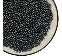Edible Black Pearl Sugar Sprinkles 3.9 oz, 4mm Candy Pearls Ideal for Baking,Cake and Cupcake Toppers,Cookie Decoration,Ice Cream Topping,Wedding Shower Valentines Halloween Christmas