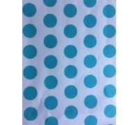 Edible Blue Polka Dots Print Icing Photo Wall Paper A4; Birthday, Baby Shower, Wedding, etc Cake Topper/Decoration