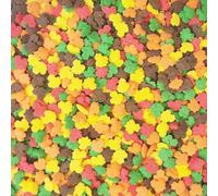Edible Cake Decoration 100g Colorful Maple Leaves Dessert Sprinkles Autumn Sprinkle CakeTopper Dim Sum Bread Ice Cream Decoration Cake Sprinkles