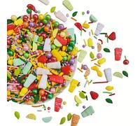 Edible Candy 95g Mixed Fruit Tea Dessert Decoration Birthday Wedding Halloween Thanksgiving Christmas Cake Cupcake Topper