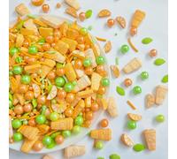 Edible Candy 95g Orange Fruit Tea Dessert Decoration Birthday Wedding Halloween Thanksgiving Christmas Cake Cupcake topper