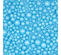 Edible Candy Cake Decoration Blue Pearl 4.23 Ounces Birthday Halloween Thanksgiving Christmas party Team Dinner Cake Cupcake Cookies for Dessert Sprinkles