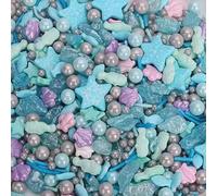 Edible Candy Cake Decoration Ocean Hippocampus 95G Valentine's Day Birthday Halloween Thanksgiving Christmas party Team Dinner Cake Cupcake Cookies for Dessert Sprinkles