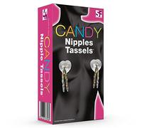 Edible Candy Sweets Nipple Tassels Suitable for 18+ Eat Her Underwear Perfect for Wife Ladies Womens Womans Adult Adults Novelty Naughty Joke Dirty Gift Present Christmas Birthday Secret Santa