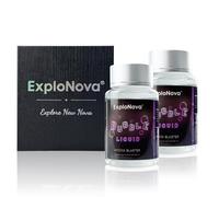 Edible Cocktail Bubble Mix - 2 Bottles of 100ml Non Toxic Bubble Gun Mix for Drinks, 600 Bubbles Per Bottle, Bartender and Mixology Gift for Home