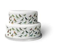 Edible Decor Sheet British Garden Birds Wildlife themed Border Ribbon - Perfect for Decorating Your Cakes- Easy to Use