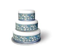 Edible Decor Sheet Cute Llama Border Ribbon - Perfect for Decorating Your Cakes- Easy to Use