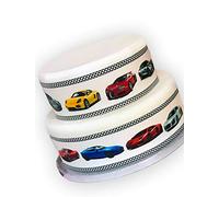 Edible Decor Sheet Fast Car Supercar Border Ribbon - Perfect for Decorating Your Cakes- Easy to Use