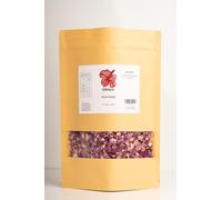 Edible Dried Rose Flowers - Food Grade Rose Buds & Petals for Tea, Garnish & Crafts - Caffeine-Free, Vegan, Non-GMO - Resealable Eco Pouch (227g (8oz), Petals)