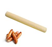 Edible Drying Natural Casing, 1x1.18 Ft Fresh Casings for Flavorous Homemade Sausages Ham, of Standard Italian, Polish & Bratwurst at About 14mm Stuffed Diameter Links