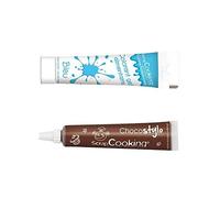 Edible Dye Gel 20 g Blue + Edible Chocolate Pen
