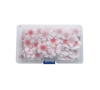 Edible Flowers for Cake, Cherry Blossom Paper Cake Decorations, Sticky Rice Paper Decorative Cake Cupcake Toppers for Wedding Party Cake Decoration