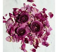 Edible Flowers - Freeze Dried ‘Aphrodite’ mix of Purple & Pink Rose - Certified Food Grade (571)