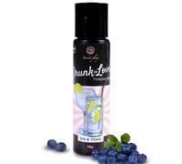 Edible gel 60 ml secretplay drunk in love gine tonic, Poids 0.070 Kg