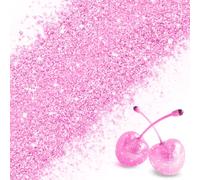 Edible Glitter - 100% Edible Glitter for Drinks, Cake Decorations, Chocolates, Muffins, Cocktail, Candy, Cream, etc (Light Pink)