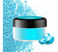 Edible Glitter - 10g Edible Luster Dust Metallic Food Grade Coloring Glitter for Drinks, Cake Decorating, Baking - Edible Dust Powder Shimmer Dusting Powder for Icing, Wine, Gumpaste, Candy (Teal)