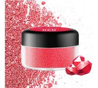 Edible Glitter - 10g Edible Luster Dust Metallic Food Grade Coloring Glitter for Drinks, Cake Decorating, Baking - Edible Dust Powder Shimmer Dusting Powder for Icing, Wine, Gumpaste, Candy (Red)