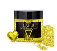 Edible Glitter - 30g / 1oz Luster Dust Edible Glimmer Powder for Sparkling Drinks, Foods, Wine, Cake - Food Grade Shimmer Dust Powder for Baking, Beverage, Cookies Decoration (Lapis)