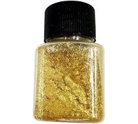Edible Glitter Food Grade Cake Luster Gold Dust Edible Glitter 10g - Edible Cake Decorations - Edible Gold Glitter for Cake Icing, Muffins, Drinks Decorations (Gold- wide)