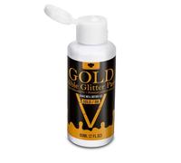 Edible Glitter Paint - 60ml Food Safe Edible Gold Paint for Cake Decorating, Chocolate, Cocktail, Cupcakes - Gold Food Coloring Liquid Luster Dust for Halloween Fondant, Drinks, Baking