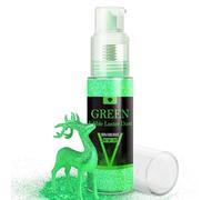 Edible Glitter Spray - 20g Luster Dust Edible Glimmer Powder for Sparkling Cocktails, Cake, Cupcakes, Wine, Beverage - Food Grade Shimmer Dust Powder for Baking, Drinks, Cookies Decoration (Green)