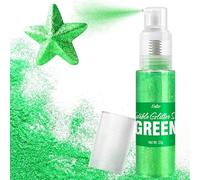Edible Glitter Spray - 22g Edible Luster Dust Metallic Food Grade Glitter for Drinks, Cake Decorating, Baking - Edible Food Colouring Powder Shimmer Glitter for Cocktail, Icing, Candy (Green)