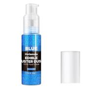Edible Glitter Spray Blue, 22g Food Grade Shimmer Dust Powder, Metallic Food Coloring Sparkling Dust Powder, Easter Luster Dust Edible Set for Cakes, Cookie, Drinks, Candy, Vegan & Gluten Free