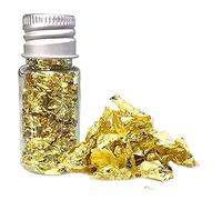 Edible Gold Leaf Gold Foil Piece 24K Leaf Edible Decoration Cake Mousse Decoration Craft