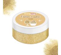 Edible Gold Lustre 15g Large Pot - Food Grade Sparkling Gold Edible Lustre for Drinks, Cocktails, Desserts and Ice Cream, Cake and Muffins Decorations - Shimmering Fine Gold Dust Powder