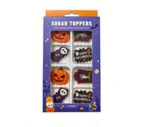 Edible Halloween Cake Decoration Ghosts Gravestone Evil Pumpkin Sugar Cake Ice Cookies Muffin Biscuit Top Edible Halloween Sprinkles