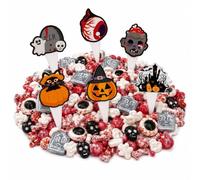 Edible Halloween Sprinkles 100g | Edible Spooky Sprinkles for Cake Decorating, Cookies & Cupcakes | Edibles Halloween Sprinkles for Festival Dessert Toppers (Hallowen Mix 01)