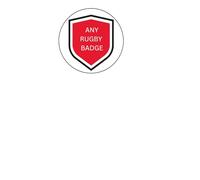 Edible icing 4" ANY RUGBY TEAM badge cake Toppers Cake decoration NOT-PRECUT premium icing paper - /Scottish/English/Wales- nation (N,ewwcastle F.aalcons)