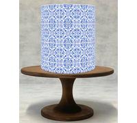 Edible Marble Blue and White Italian Positano Tiles,Mosaic Spanish Majolica Cake Wrap Photo Edible Cake Border ICING/WAFER !!029 (Wafer Paper)