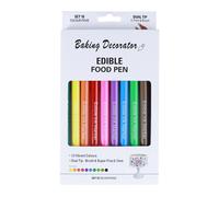 Edible Markers for Cookie Food Coloring Pens Fine and Thick Tip Food Grade Pen