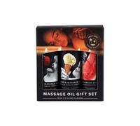 Edible Massage Oil Gift Set Box Earthly Body Clear One Size