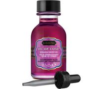 Edible massage oil Kamsutra Raspberry of 22 ml