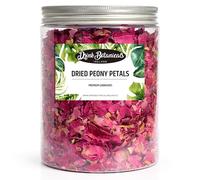 Edible Natural Dried Peony Rose Petals Jar | 200+ Petals | 100% Natural | Dry Rose Petals For Cocktail Flowers, Decorations, Confetti, Soap Making & Tea | 75 Grams, 2.65 oz, Drink Botanicals Ireland