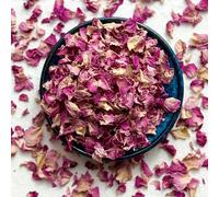 Edible Petals - 25g - Natural Dried Purple Rose - Certified Food Grade (216B)