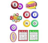 Edible print A4 Bingo theme Cake topper set cake decorations WAFER CARD - NOT-PRECUT Hen party/Birthday